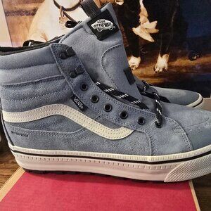 VANS SK8-Hi Skate High Waterproof Insulated VN000DAQRV2 Shoes Boots Blue Mens 10